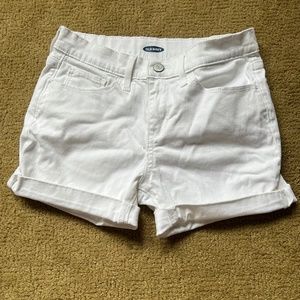 Old Navy White Denim Shorts